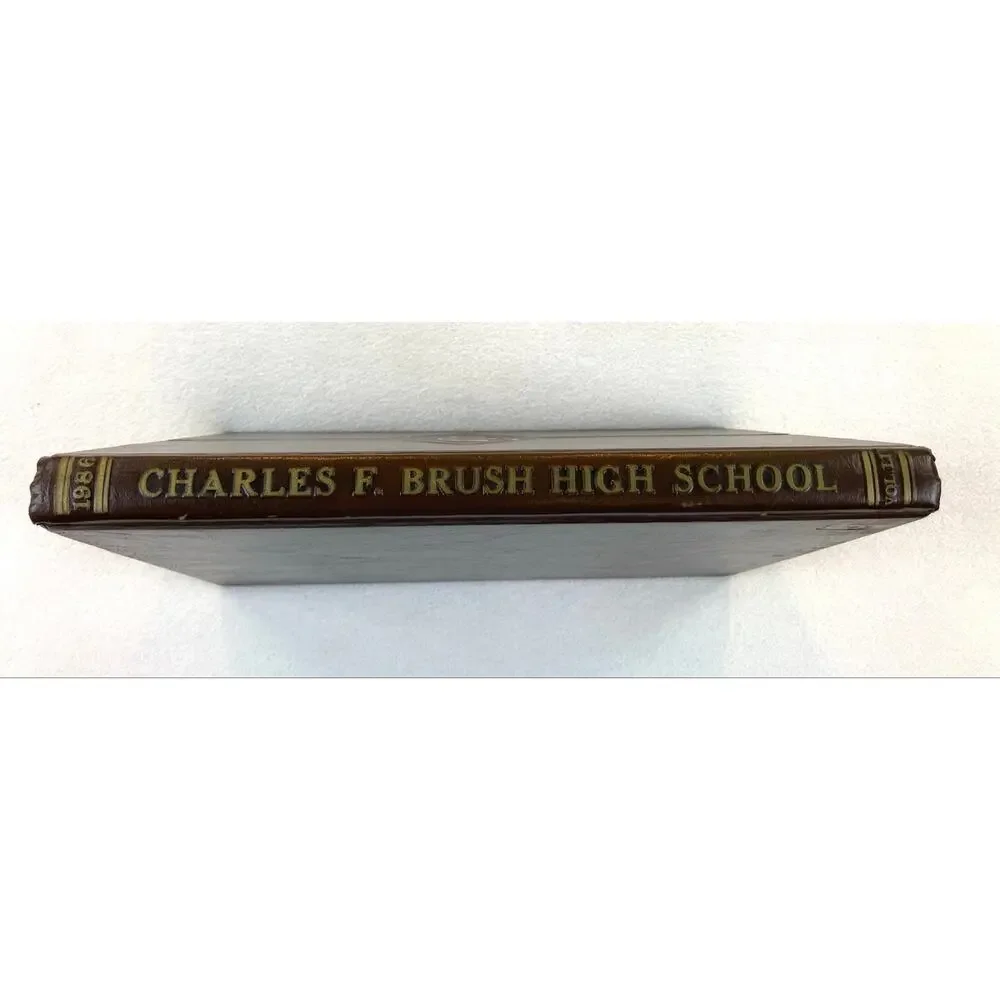 Vtg 1986 Charles F Brush High School Yearbook Hi Lite Lyndhurst Ohio Cleveland